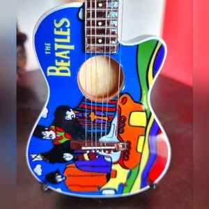 Mini Hand Crafted Beatles Guitar
